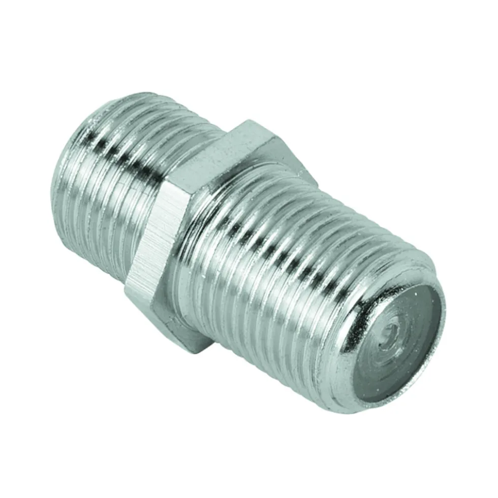 hama® SAT-Adapter-Set, 2 x F-Stecker, 7 mm, 1 x F-Kupplung