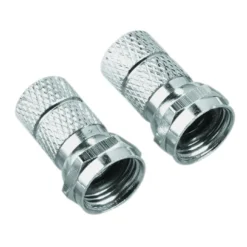 hama® SAT-Adapter-Set, 2 x F-Stecker, 7 mm, 1 x F-Kupplung