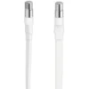 hama® SAT-Fensterdurchführung, 2 F-Kupplungen, 0,20 m