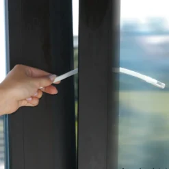hama® SAT-Fensterdurchführung, 2 F-Kupplungen, 0,20 m