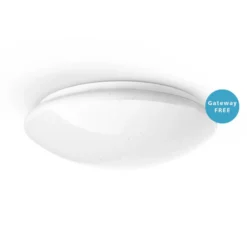 hama® WiFi-Deckenleuchte rund Ø 30 cm mit Glitzereffekt