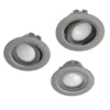 hama® WiFi LED-Einbaustrahler 5 W, Satin-Nickel, 3 Stück
