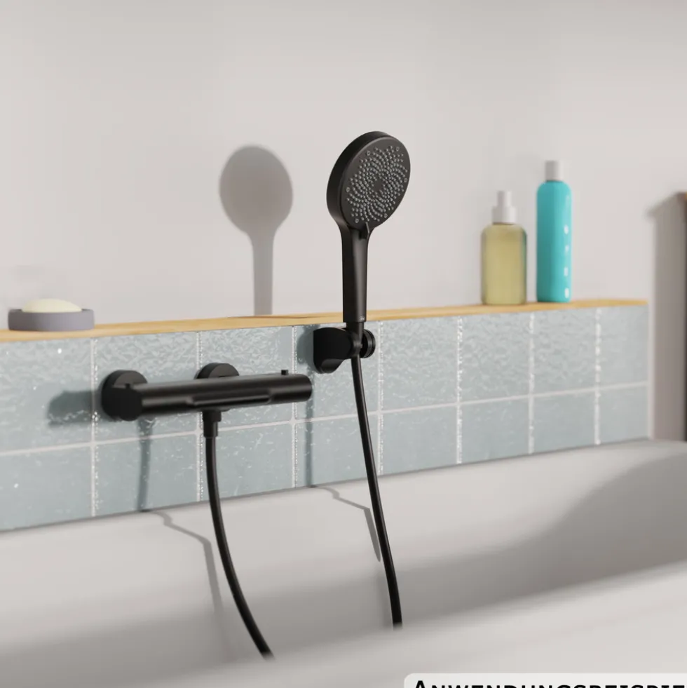 Handbrause STILO schwarz