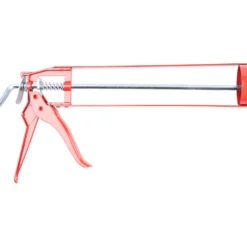 Hand-Kartuschenpresse aus rotem Eisen mit Aluminiumgriff