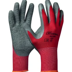Handschuhe Eco Grip Größe 10 aus Polyester mit Latex-Beschichtung