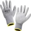Handschuhe Nano Flex Touch Größe 9 in Schwarz mit PU-Beschichtung
