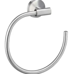 Handtuchring 21 x 21,6 cm Edelstahl mit Befestigungsmaterial