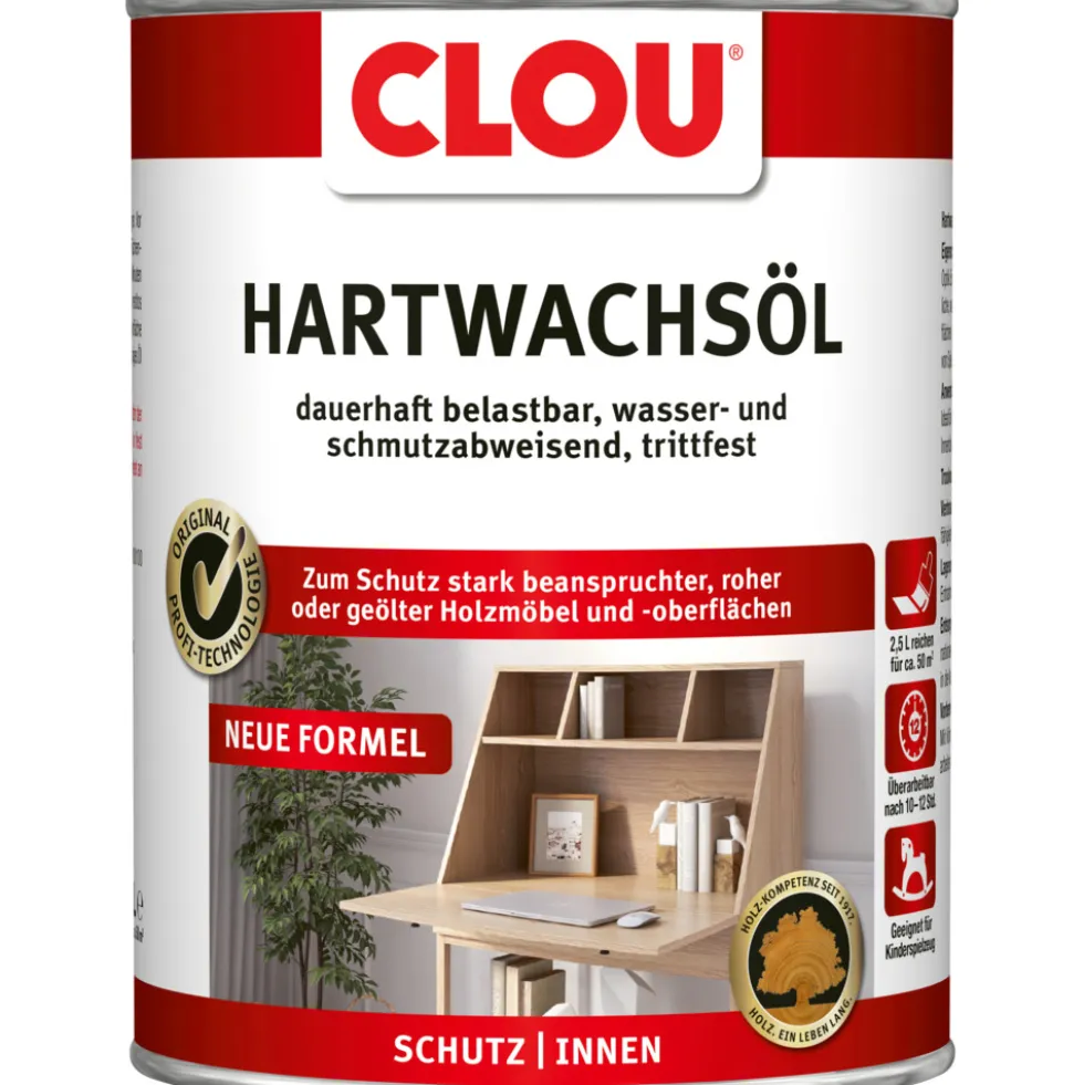 Hartwachs-Öl 2,5 Liter