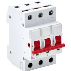 Hauptschalter Hutschienenmontage 3-polig 63A