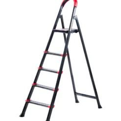 Haushaltsleiter Stahl, 5 Stufen, belastbar bis 150 kg