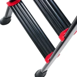 Haushaltsleiter Stahl 4-stufig, 150 kg Traglast