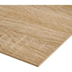 HDF Modellbauplatte 1200 x 600 x 3 mm Holzoptik Eiche