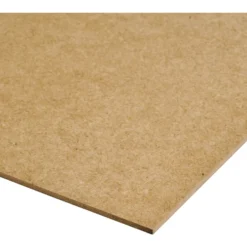 HDF Modellbauplatte 1200 x 600 x 3 mm ohne Beschichtung