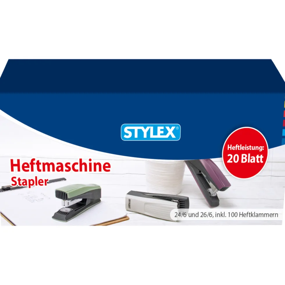 Hefter 24/6 – 26/6 inkl. 100 Heftklammern