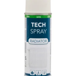 Heizkörperlack Tech Spray 400 ml satin in weiß