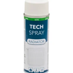 Heizkörperlack Tech Spray 400 ml satin in weiß
