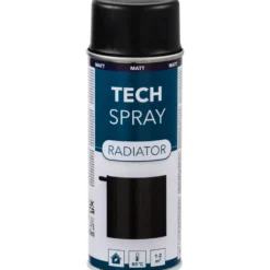 Heizkörperlack Tech Spray schwarz 400 ml