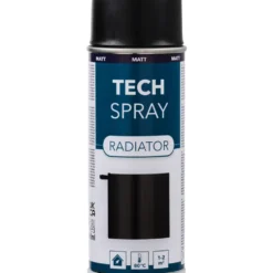 Heizkörperlack Tech Spray schwarz 400 ml