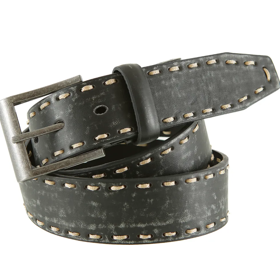 Herren Gürtel Länge 115-135 cm mit 3,7 cm Breite