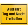Hinweisschild Ausfahrt freihalten 400 x 300 mm
