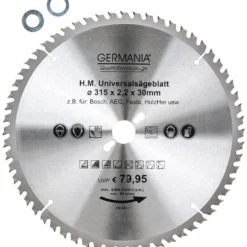 HM Multi-Sägeblatt 315x30mm 60 Zähne universal
