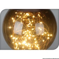 Hängelampe Ø 25 cm mit 125 LEDs und Timer