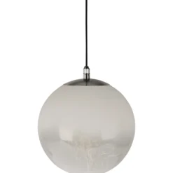 Hängelampe frosted Ø 35 cm mit 300 LEDs