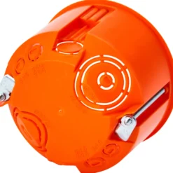 Hohlwand-Schalterdose Ø 68 mm x T 47 mm orange