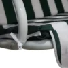 Hollywoodschaukel 3-Sitzer Florida 170 x 110 x 153 cm weiß/grün