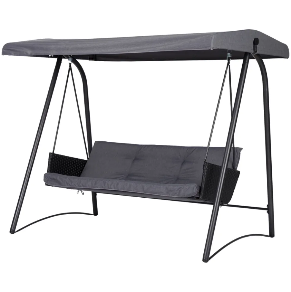 Hollywoodschaukel 3-Sitzer 220x134x182 cm