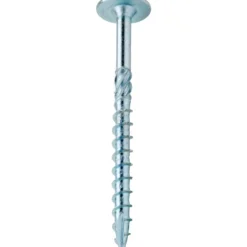 Holzbauschraube 8,0x100mm , TX Tellerkopf Teilgewinde verzinkt