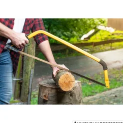 Holz Bügelsäge 760 mm orange superscharf