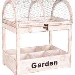 Holz Blumenkasten ''GARDEN'' für 6 Pflanztöpfe