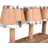 Holz Blumenkasten ''NATURE'' für 3 Pflanztöpfe