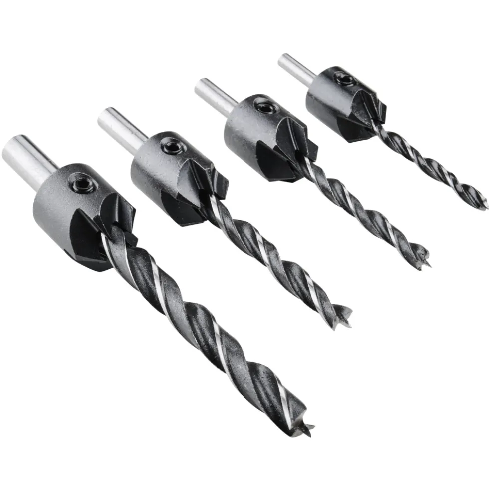 Holzbohrer-Set 4-teilig 4-8 mm