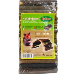 Holzbrücke 22 cm biegsam für Nagetiere