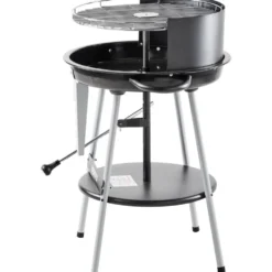 Holzkohlegrill mit Hebelhöhenverstellung Ø 46,5 cm Grillrost