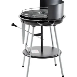 Holzkohlegrill mit Hebelhöhenverstellung Ø 46,5 cm Grillrost