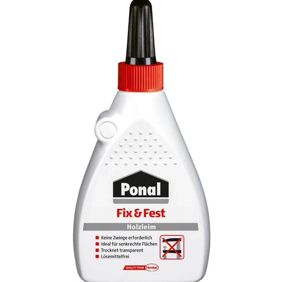 Holzleim "Ponal Fix & Fest" 200 g für Innenbereich mit Soforthaftung