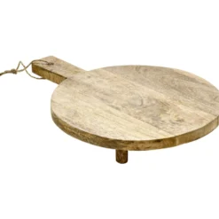 Holztablett rund 30 cm
