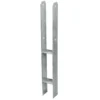H-Pfostenträger 91 x 60 x 600 mm, verzinkt