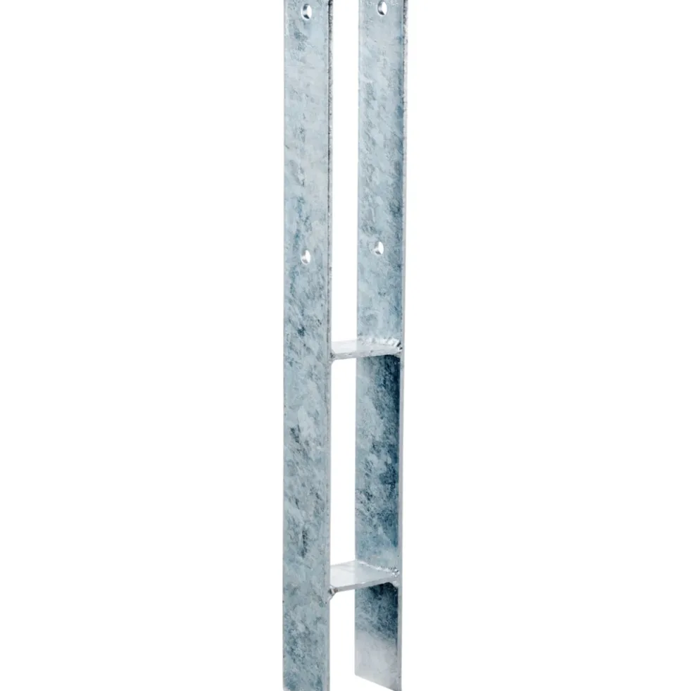 H-Pfostenträger 71 x 71 x 600 mm, verzinkt