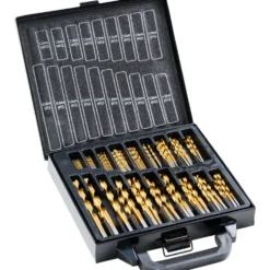 HSS-Bohrer-Set 90-teilig Kernlochbohrer Nietenbohrer