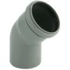 HTB-Abwasserbogen DN 50 mit 45° Winkel