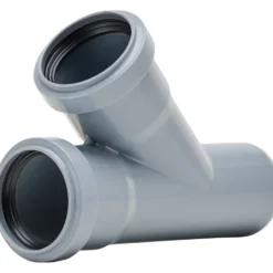 HTEA Einfach-Abzweig DN 50/50 mit 45° Winkel