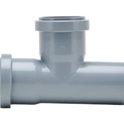 HT-Einfach-Abzweig DN 50/50 87° Polypropylen, mit Lippendichtung