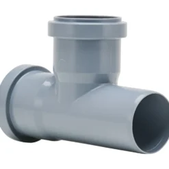 HT-Einfach-Abzweig DN 50/50 87° Polypropylen, mit Lippendichtung