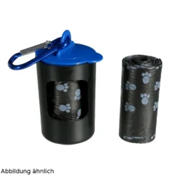 Hundekotbeutelspender mit Zugband und Klipp