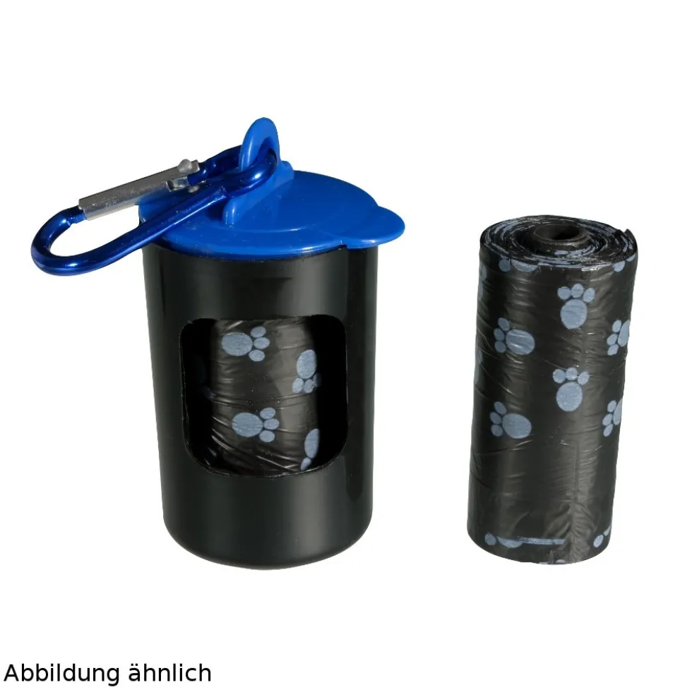 Hundekotbeutelspender mit Zugband und Klipp