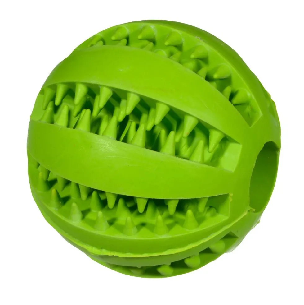 Hundespielzeug Naturgummiball Dental Ø7 cm